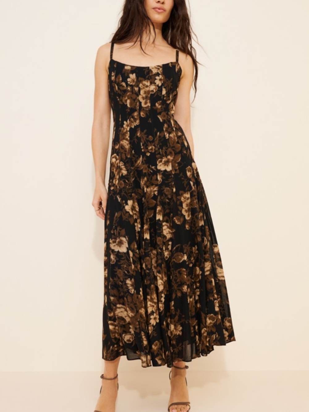 Reformation Katalina Dress in Grand Dame